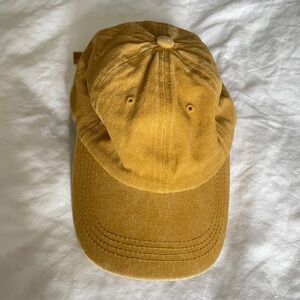 Baseball Cap 100% Cotton Ochre Tan